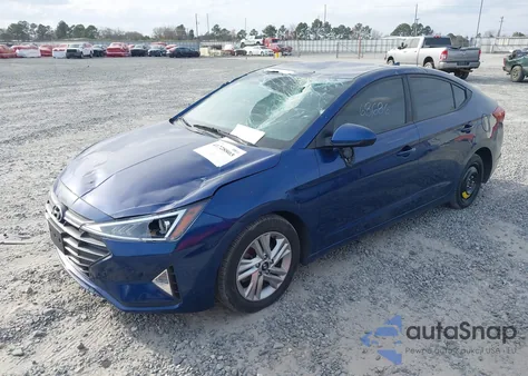 2020 Hyundai Elantra Sel z USA, uszkodzony, nr VIN 5NPD84LF0LH625751